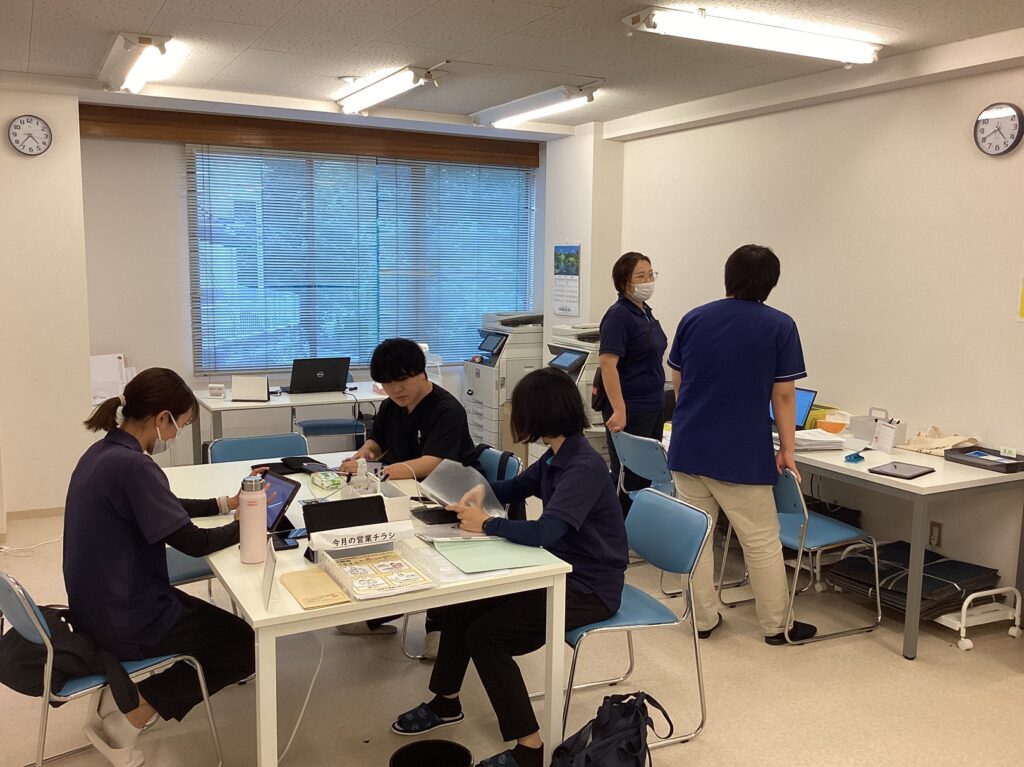 あうる訪問看護リハビリステーション 本郷台サテライトの事業所風景