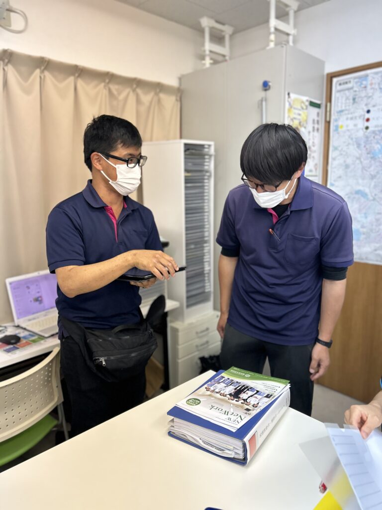 あうる訪問看護リハビリステーションの業務風景②